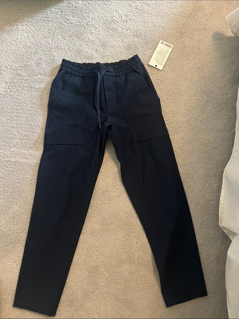 Lululemon Bowline Pant Men's Navy Drawstring Jogger Pants